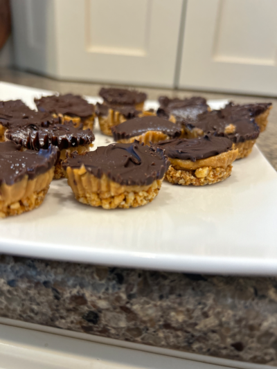 protein granola “reese’s” cups