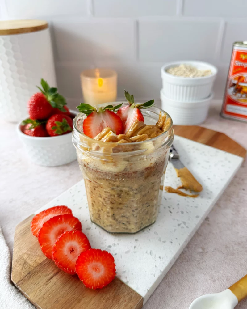 Easy Vegan Overnight Oats (High Protein) by Riri's Recipes - FoodSocial