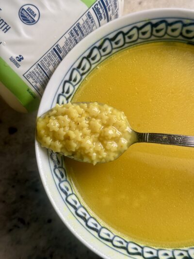 Italian Penicillin with Turmeric & Ginger