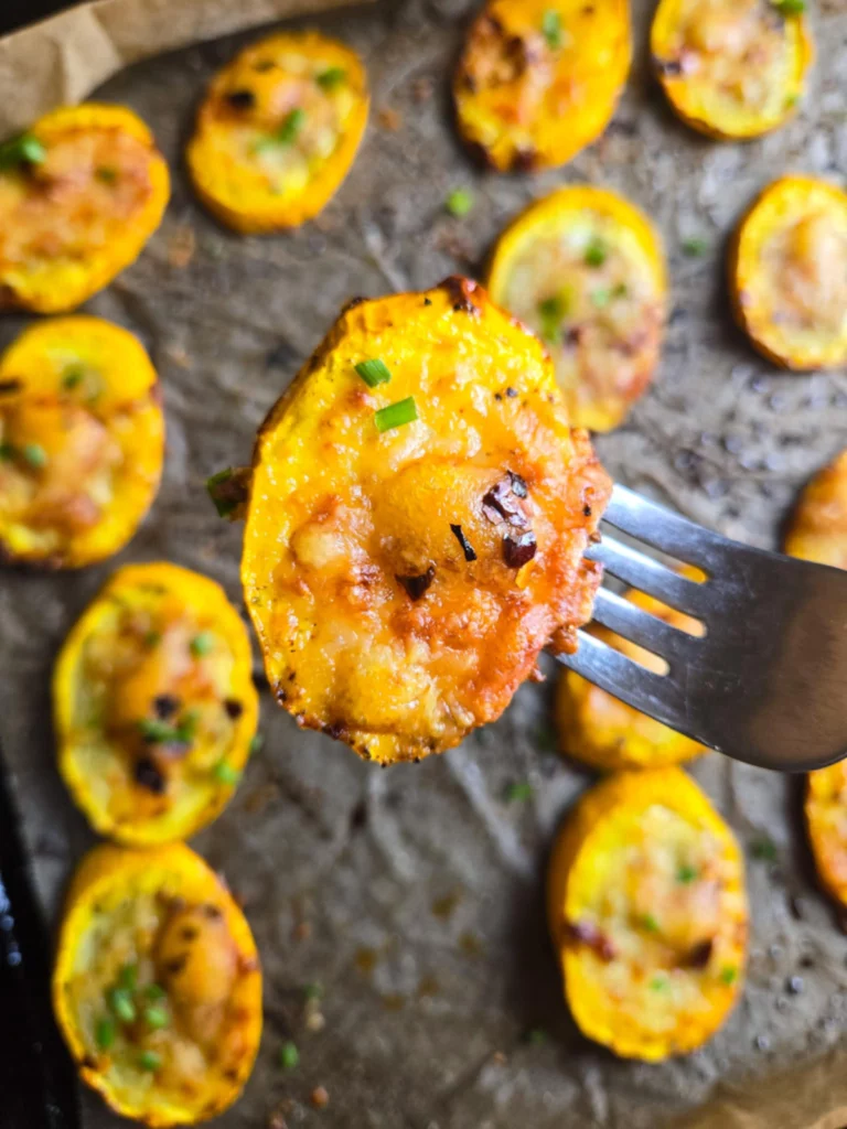 Cheesy Baked Summer Squash by the_happy_veg - FoodSocial