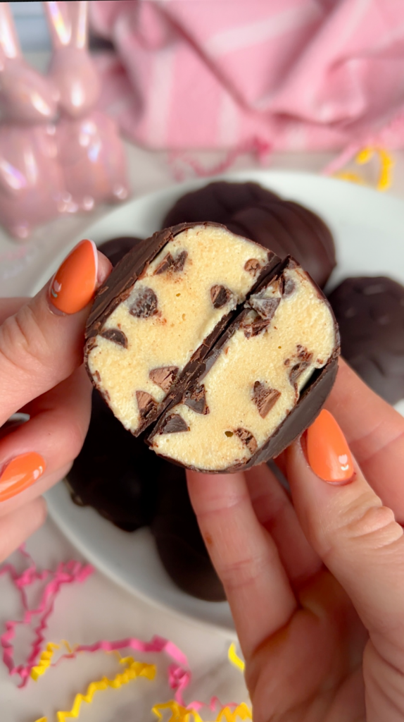 Protein Cookie Dough Eggs by colleenshealthylife - FoodSocial