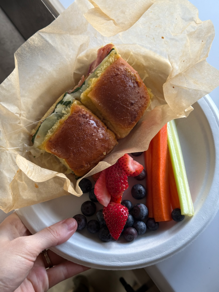 Ham, Cheese + Veggie Sliders by Tasha Tindall - FoodSocial