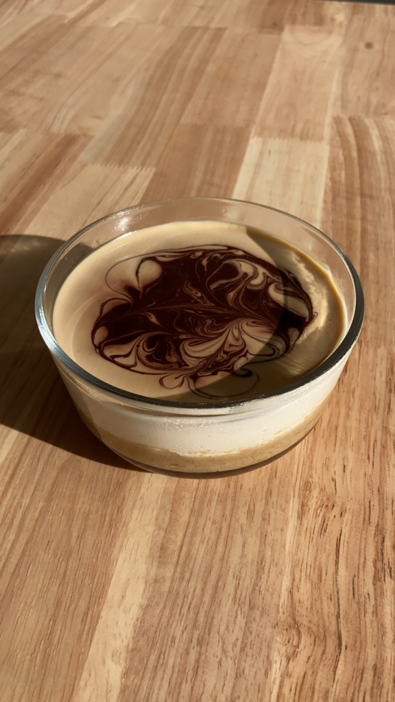 Choc Caramel Swirl Overnight Weetbix by Chenoa Hill - FoodSocial