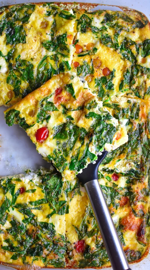 High Protein Egg Bake by joyfuleatsnbeats - FoodSocial