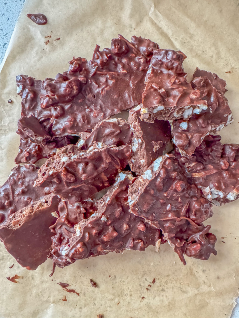 Almond Joy Crunch Bark by Marissaswholelife - FoodSocial