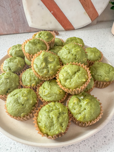 Shamrock Toddler Mini Muffins