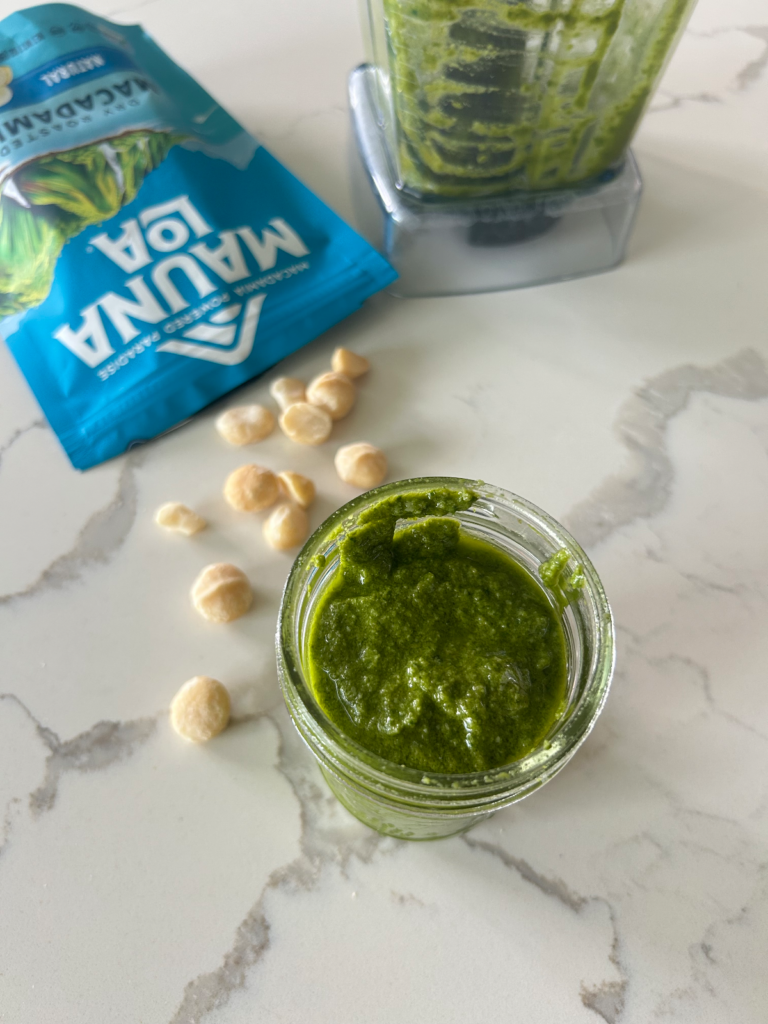 Macadamia Nut Pesto by Aloha Healthy Eats - FoodSocial