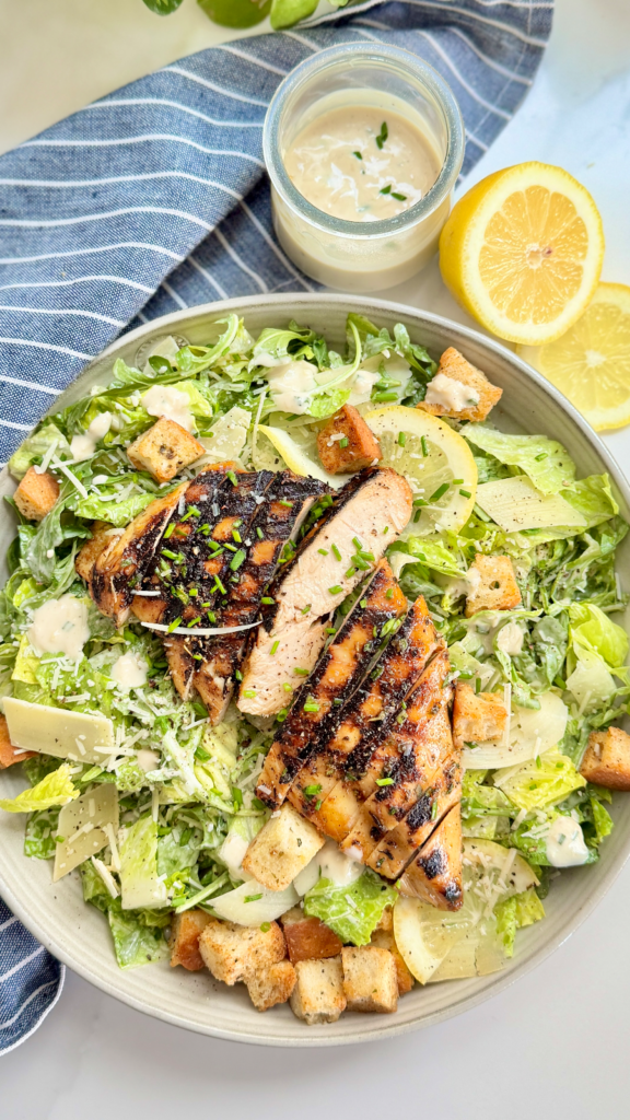 Grilled Chicken Caesar Salad by Back Porch Paleo - FoodSocial
