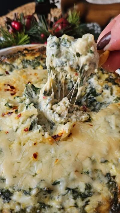 Spinach Artichoke Dip with Collagen