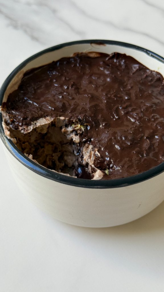viral dubai chocolate overnight weetbix by Chenoa Hill - FoodSocial
