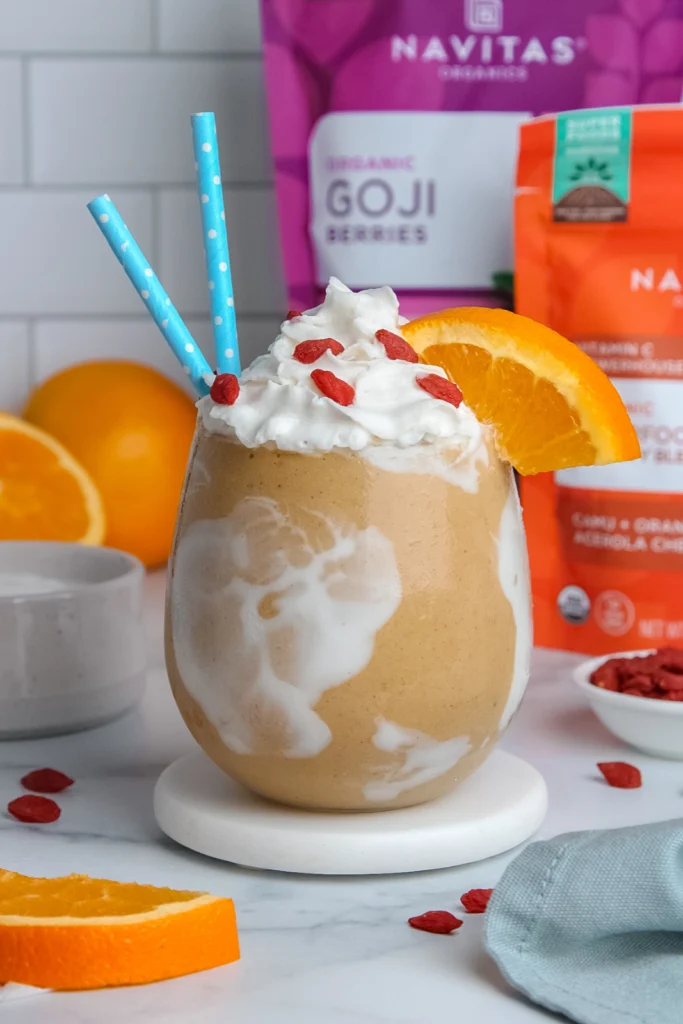 Orange Creamsicle Protein Smoothie by Chloe's Creative Kitchen - FoodSocial