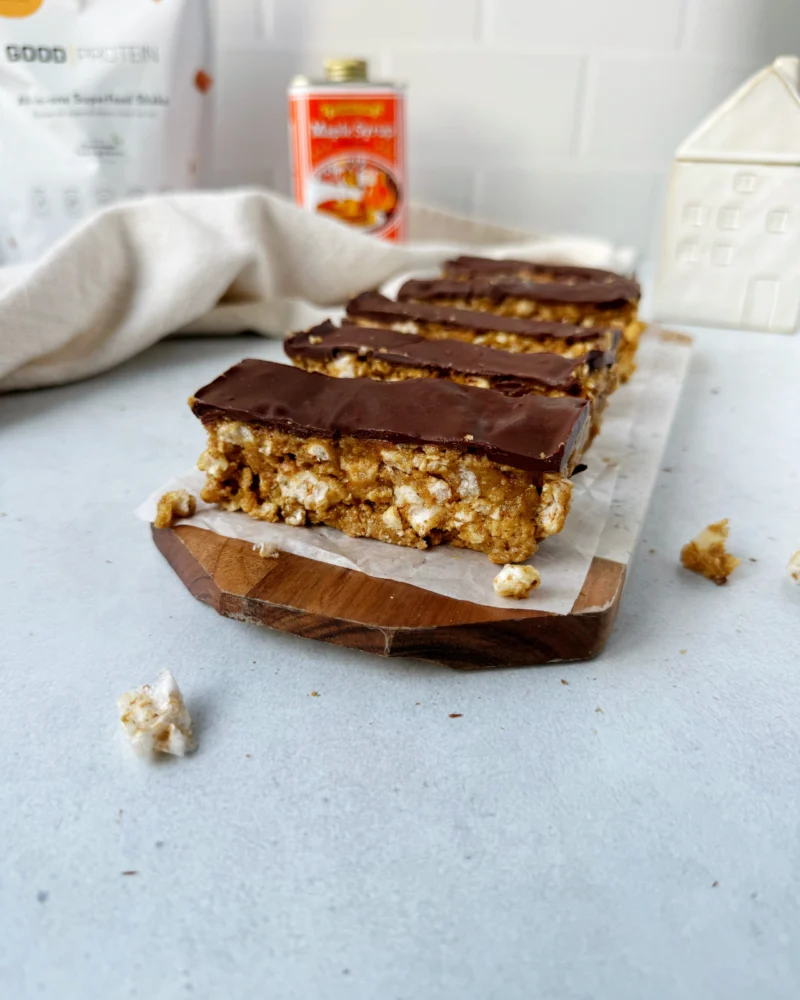 High Protein Rice Cake Bars (Vegan) by Riri's Recipes - FoodSocial