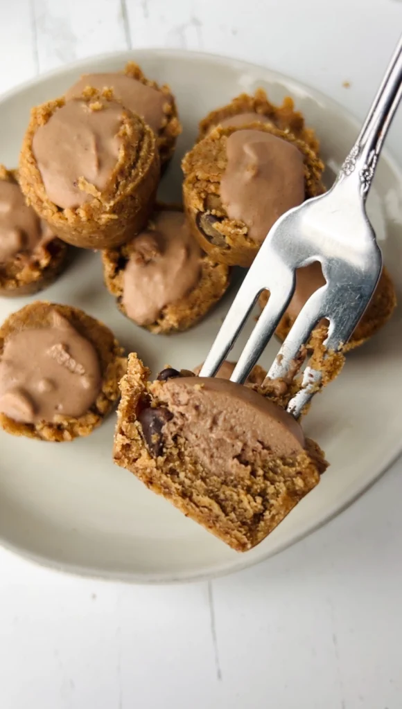 Chocolate Mousse Cookie Dough Cups by hollysbestlife - FoodSocial