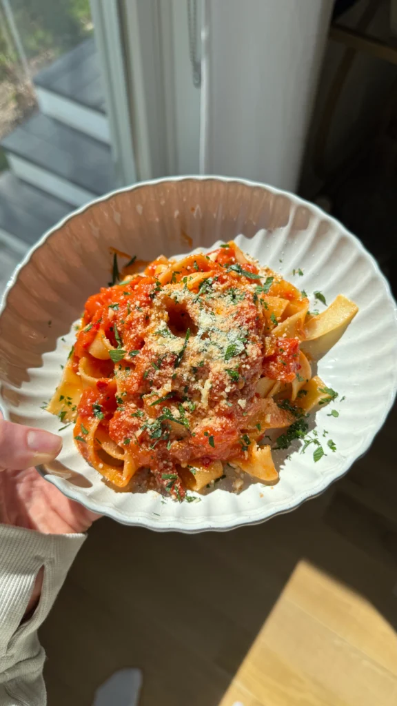 Trader Joe’s Calabrian Chili Pasta by jzeats - FoodSocial