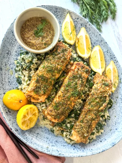 Mustard Dill Salmon