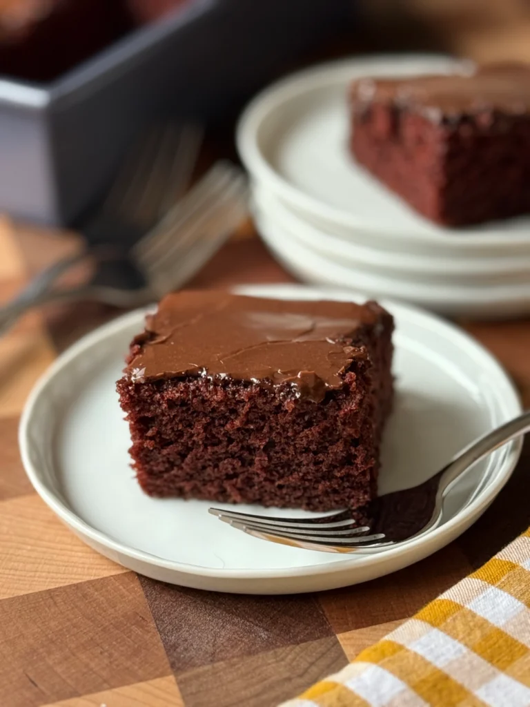 Wacky Cake – Vegan Chocolate Cake by Reed Dunn - FoodSocial