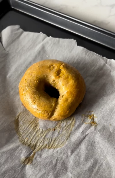 Einkorn Greek Yogurt Bagel