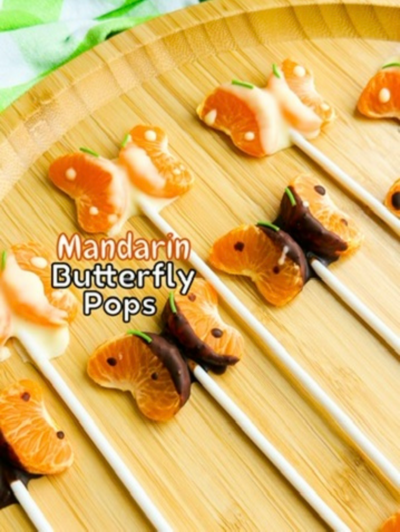 Mandarin Butterfly Pops