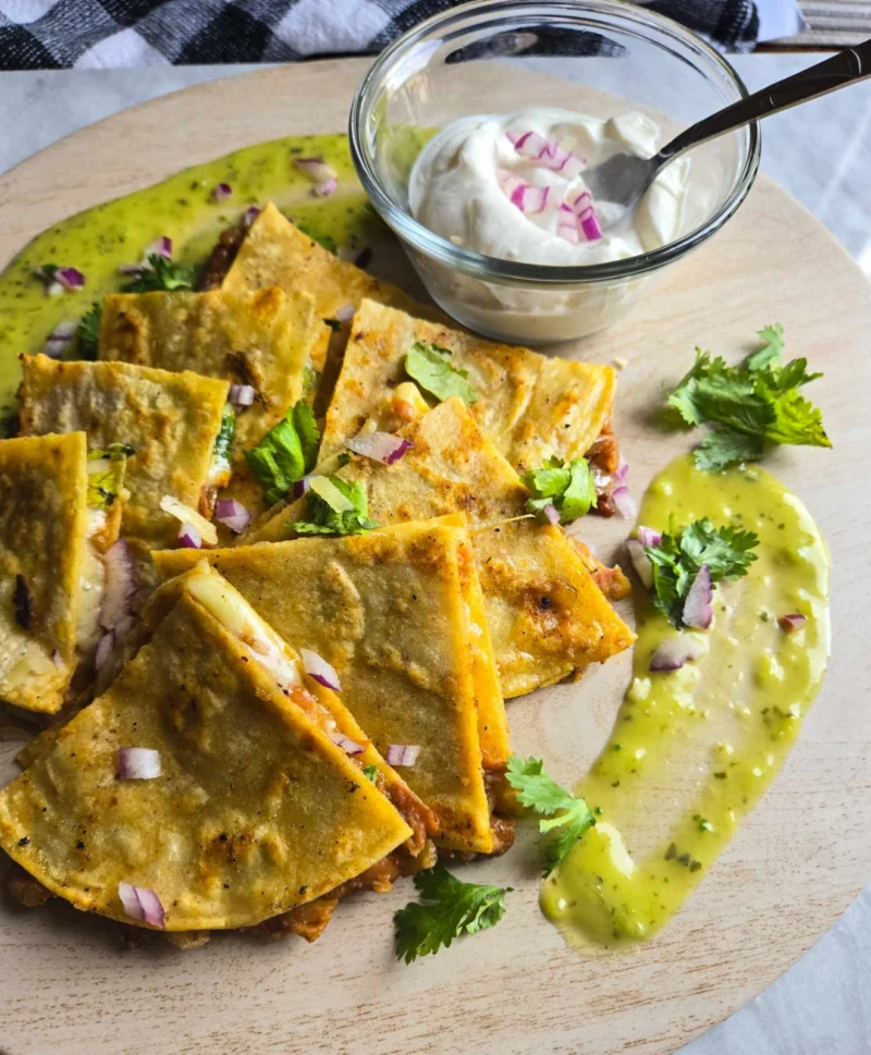 Pinto Bean & Cheese Quesadillas by the_happy_veg - FoodSocial