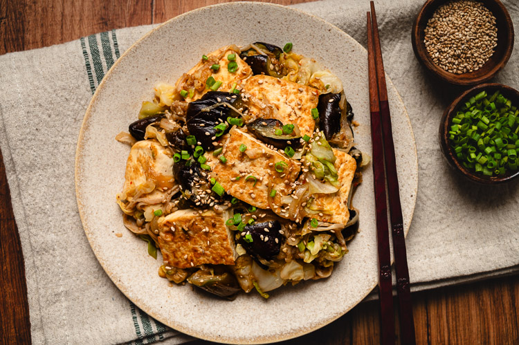 Sesame Miso Tofu Stir Fry by ellielikes.cooking - FoodSocial