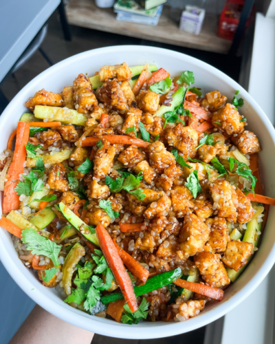 Air Fried Tofu Stir Fry