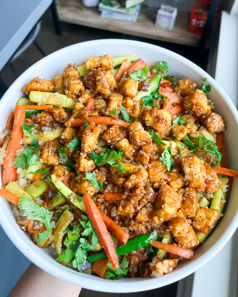 Air Fried Tofu Stir Fry by healthymess - FoodSocial