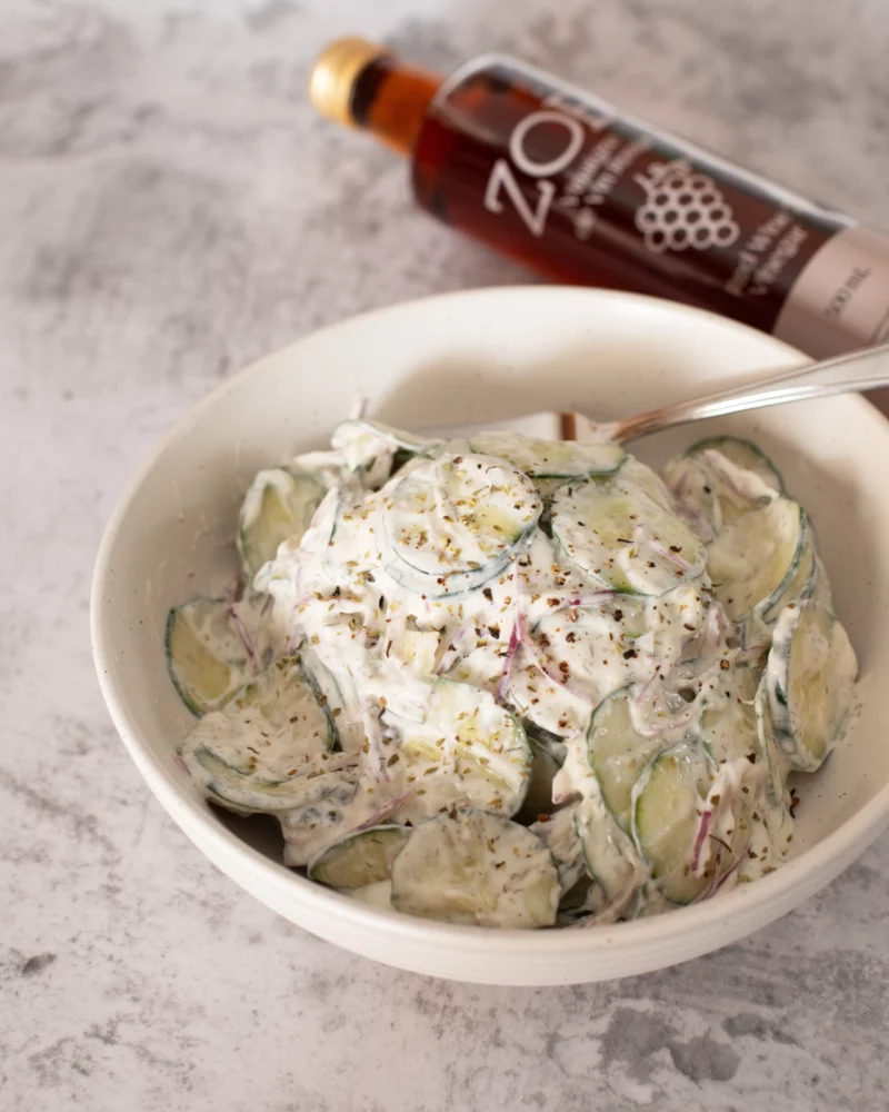 Easy Greek Cucumber Salad by The Taste of Montreal - FoodSocial