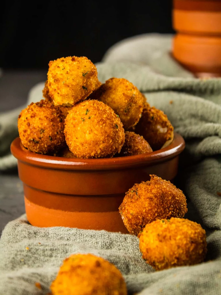 Fried Goat Cheese Balls by scarlatifamilykitchen - FoodSocial