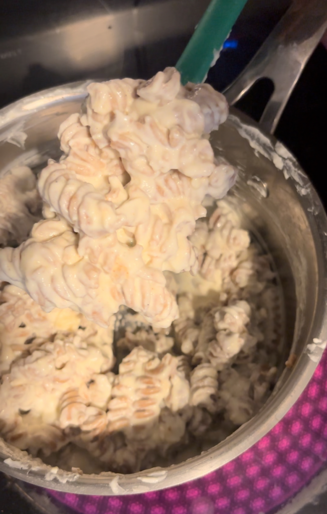 High Protein Cottage Cheese Mac n Cheese by naturallynourishedwitholivia - FoodSocial
