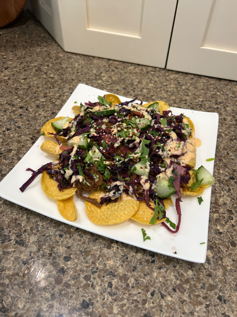korean bbq beef nachos by ericatangeman - FoodSocial