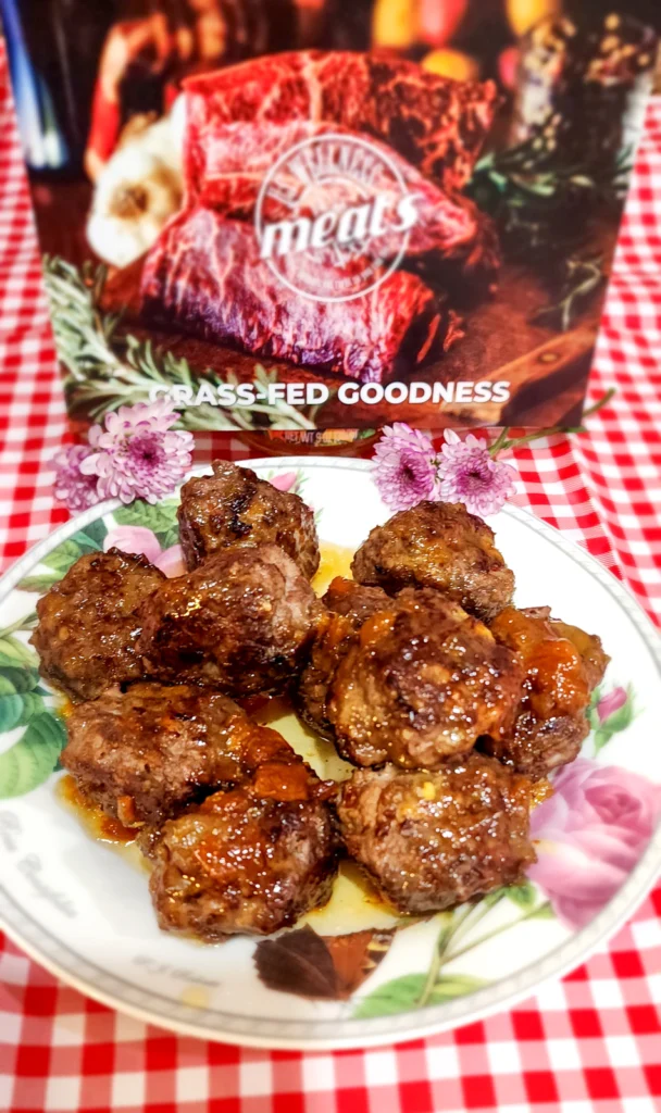 Pineapple Habanero glazed meatballs by Wheresxthexfood - FoodSocial