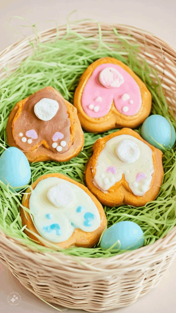 Chocolate Pretzel Bunny Butts by LivLaughCook - FoodSocial
