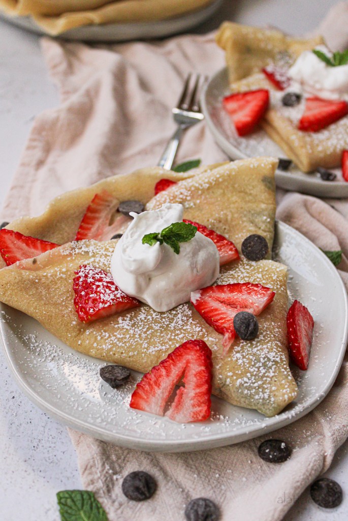 Crepes (Gluten-Free & Dairy-Free) by Katie | A Latta Eats - FoodSocial
