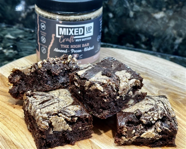 Gluten Free Nut Butter Brownies by Mixed Up Foods - FoodSocial