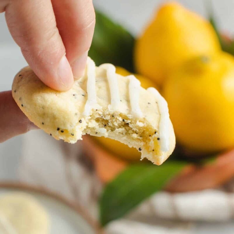 Glazed Lemon Poppy Seed Cookies by A Sweet Thyme | Gwen Wolken - FoodSocial