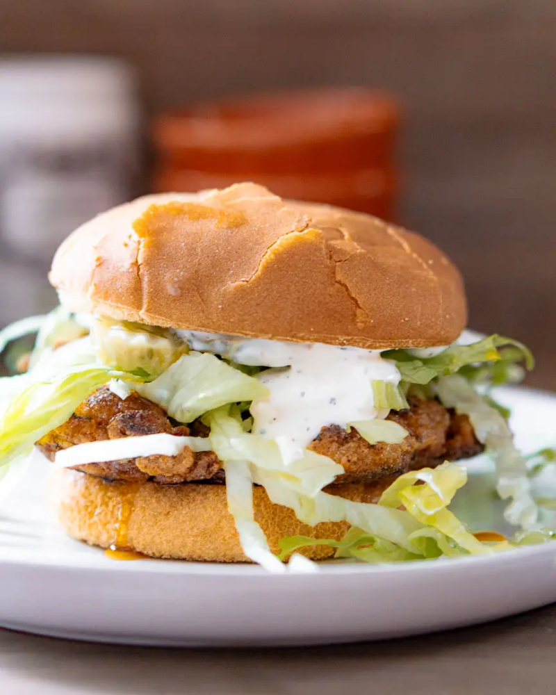 Hot Honey Fried Chicken Sandwich – Gluten-Free by Stillwood Kitchen - FoodSocial