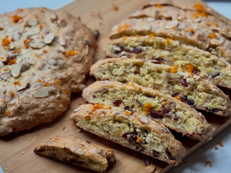 Orange Cranberry Mandel Bread by glassofweinstein - FoodSocial
