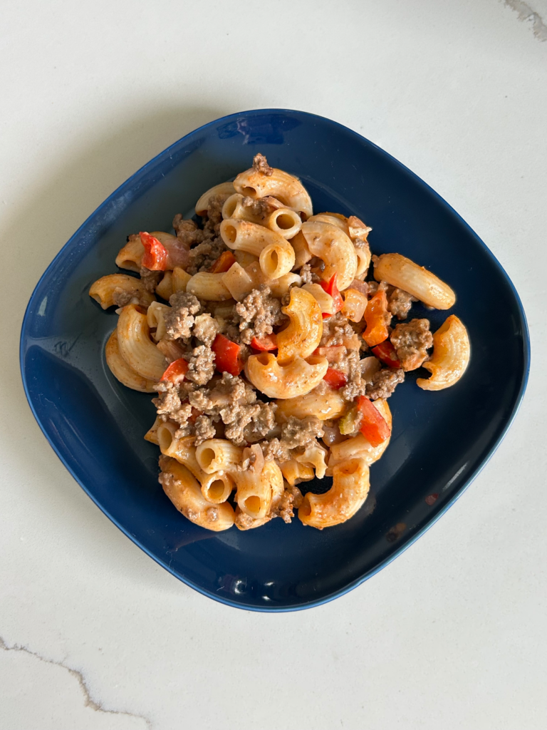 Gluten Free Beef & Macaroni by Aloha Healthy Eats - FoodSocial