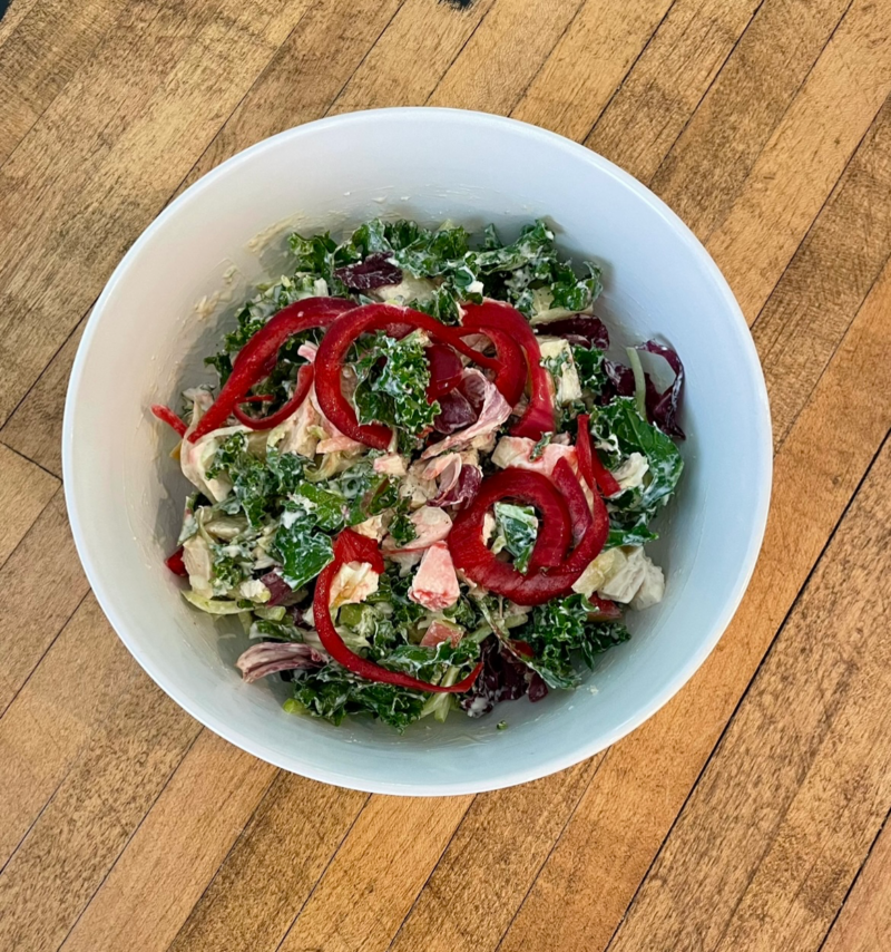 Chipotle Chicken Kale Salad by EvelynMarie - FoodSocial