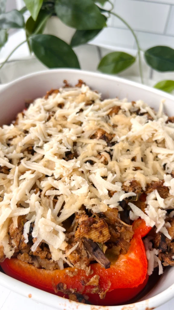 Tofu Stuffed Peppers by hollysbestlife - FoodSocial