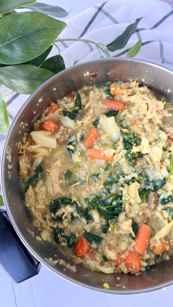 Gut healing Chicken Cauliflower soup by hollysbestlife - FoodSocial