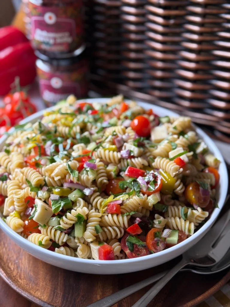 Italian Pasta Salad with Habanero Berry Vinaigrette by Reed Dunn - FoodSocial