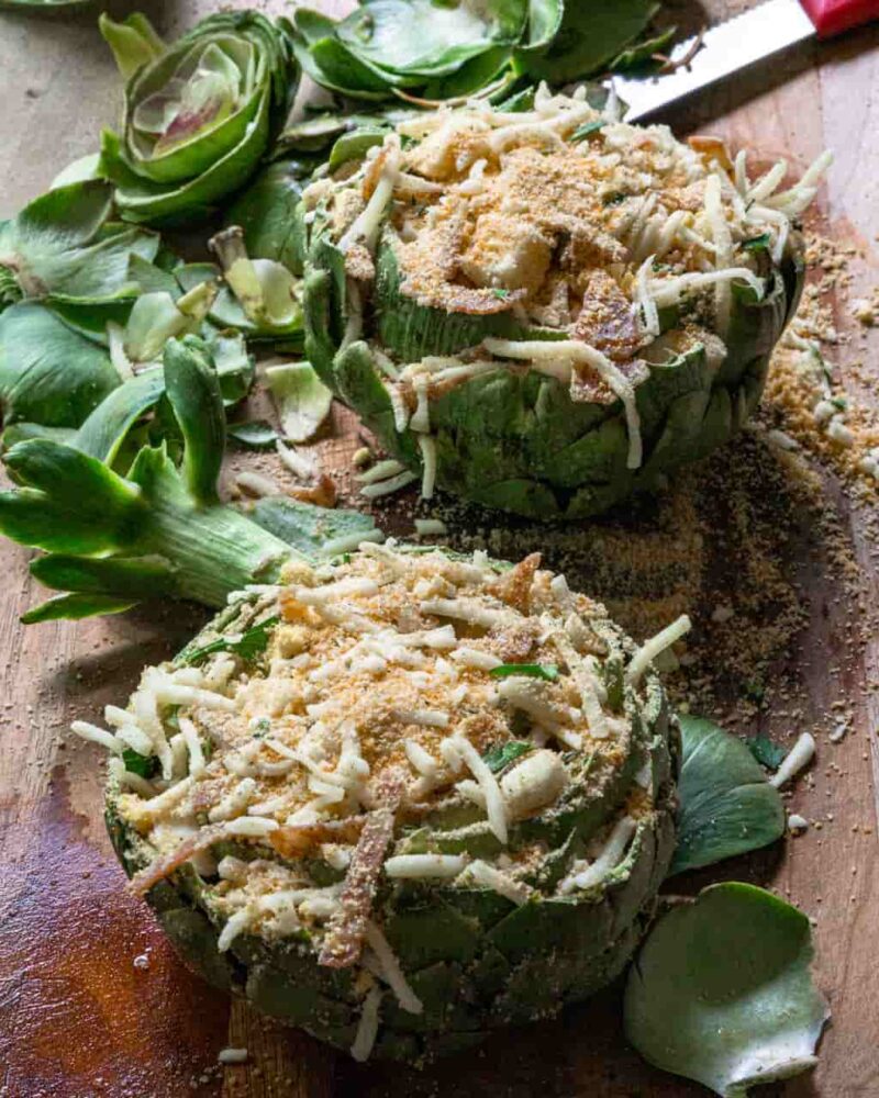 Italian Stuffed Artichokes by Stillwood Kitchen - FoodSocial