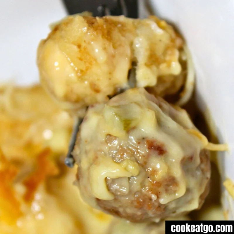 Easy Cheesy Meatball Tater Tot Casserole by cookeatgo - FoodSocial