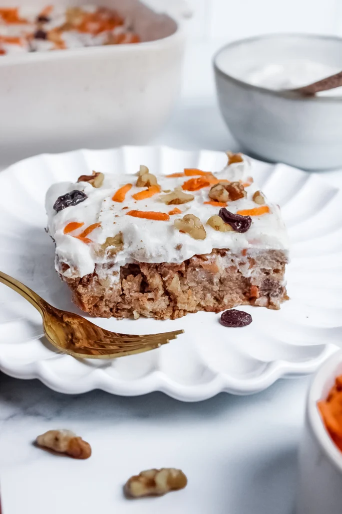 Carrot Cake Baked Oatmeal by Chloe's Creative Kitchen - FoodSocial