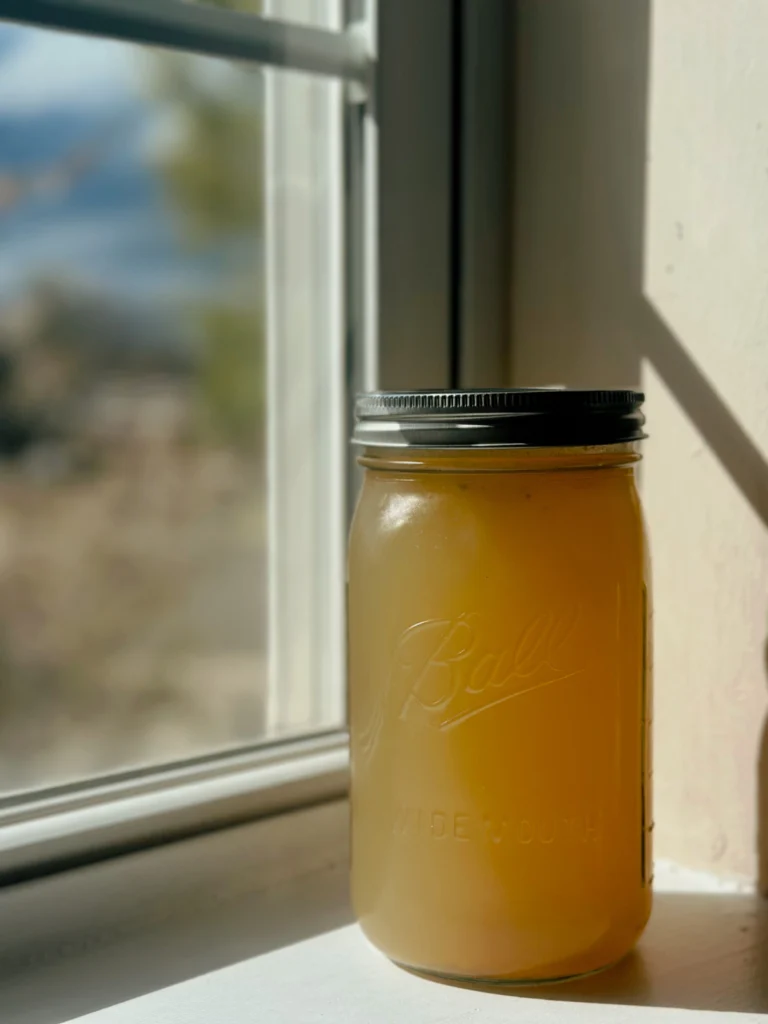 Ginger Lemon Chicken Bone Broth by leahxglutenfree - FoodSocial