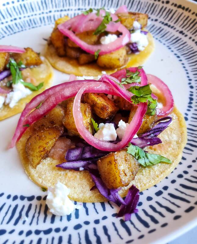 Potato Tacos with Pickled Onions by the_happy_veg - FoodSocial