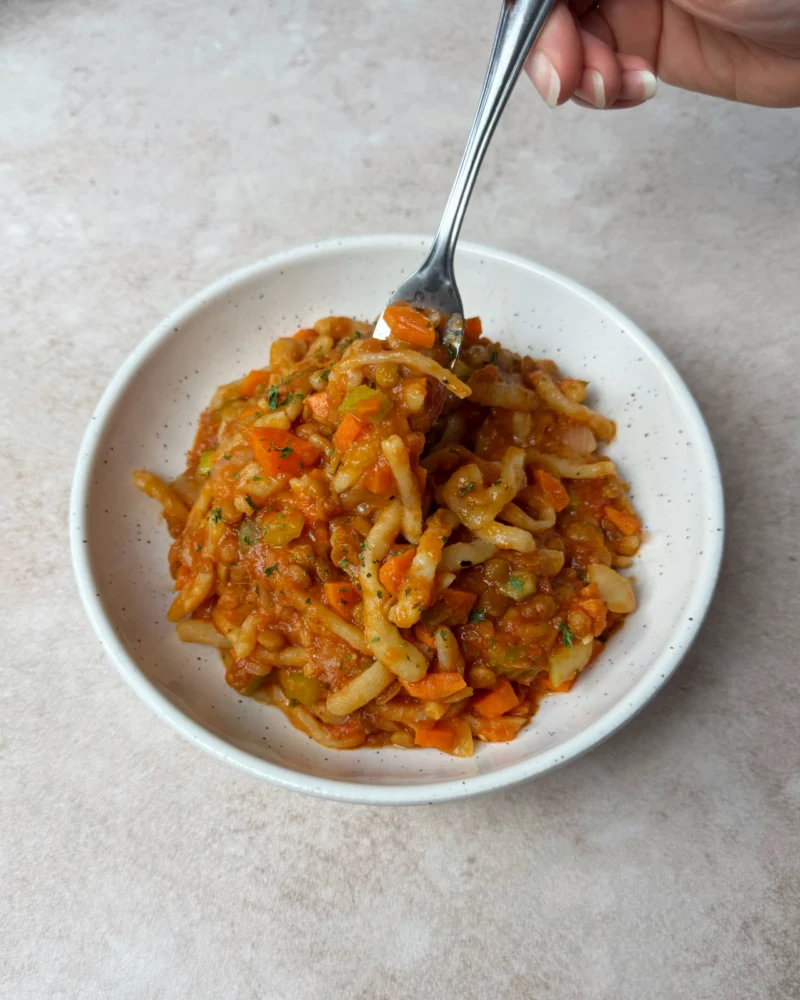 Homemade Lentil Bolognese by Riri's Recipes - FoodSocial