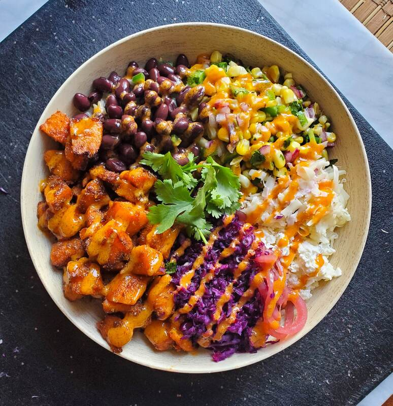 Sweet Potato Black Bean Bowls by the_happy_veg - FoodSocial