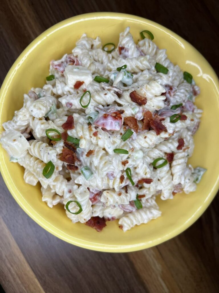 Bacon Ranch Pasta Salad by thewholesomespoon - FoodSocial